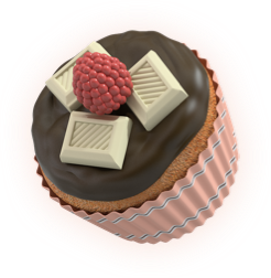 right cupcake
